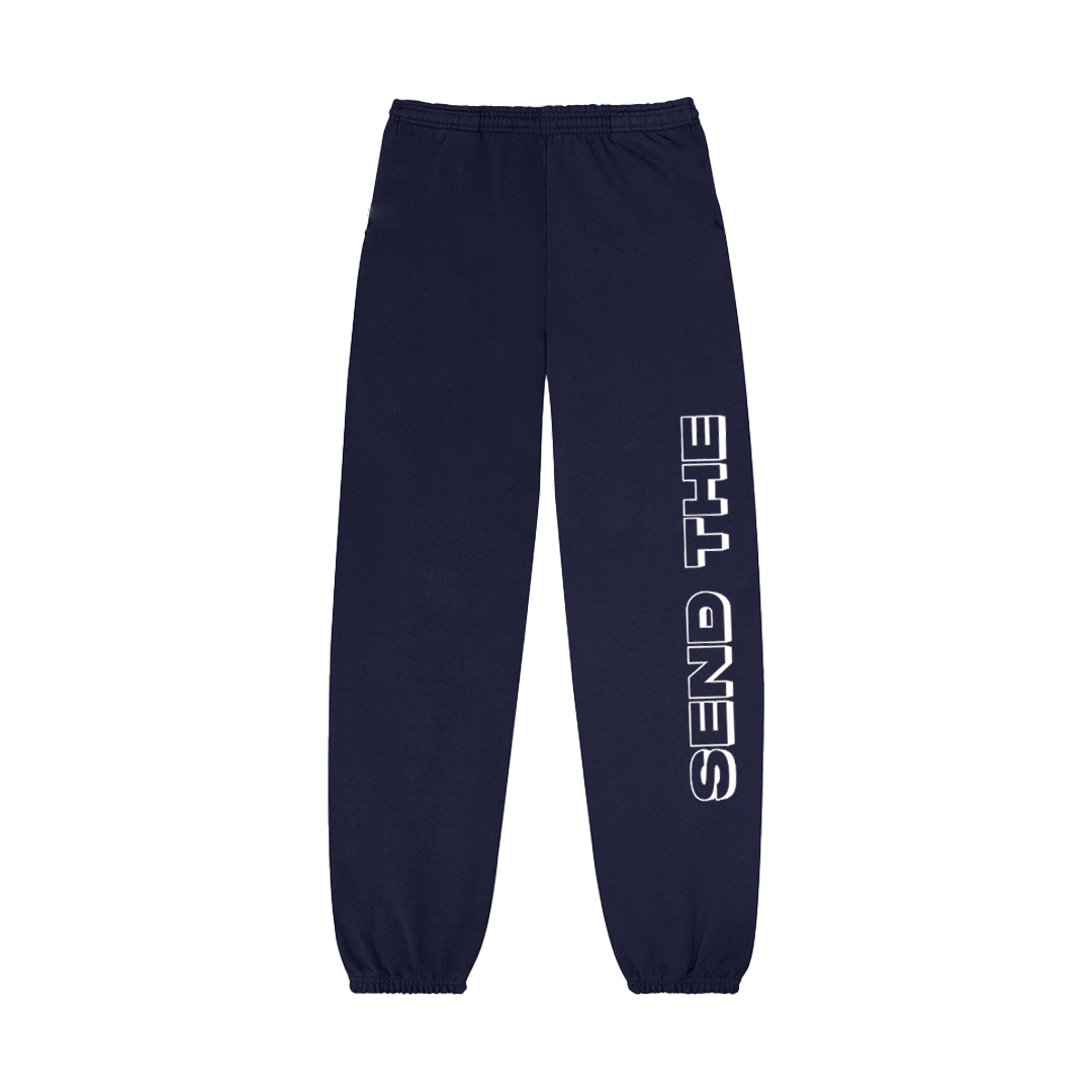 "Send the Deposit" Sweatpants (Navy)